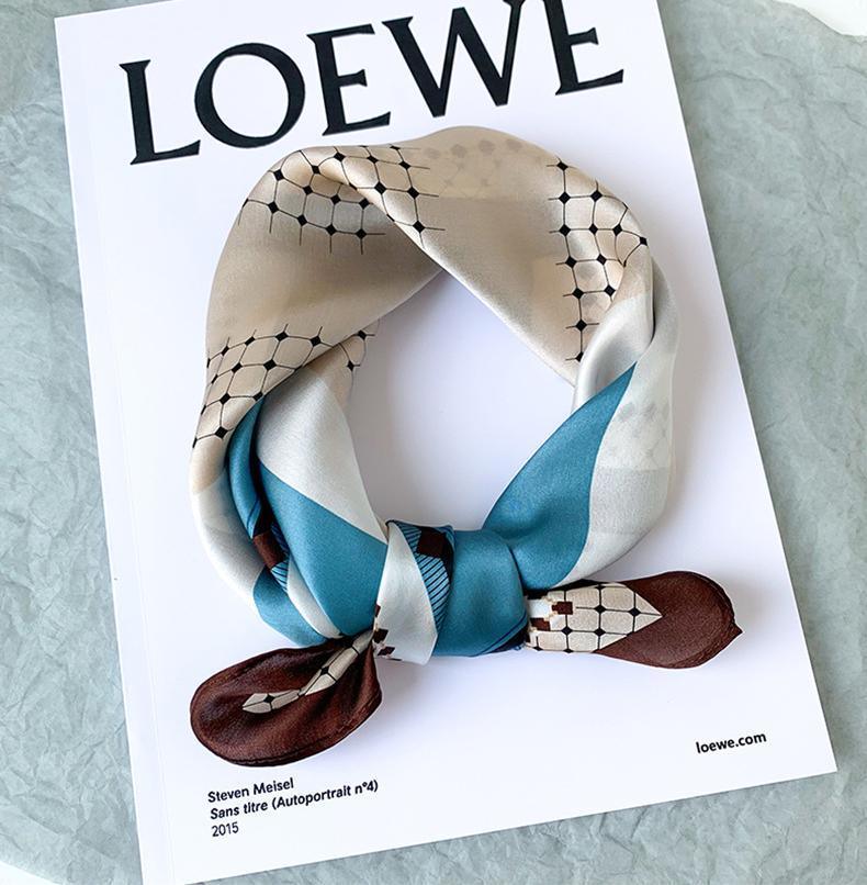 Elegantly Simple 100% mulberry Silk Scarf/Silk head scarf/Silk hair scarf/Silk neck scarf/Mother's Day Gifts/Bag Accessory/Gift for her