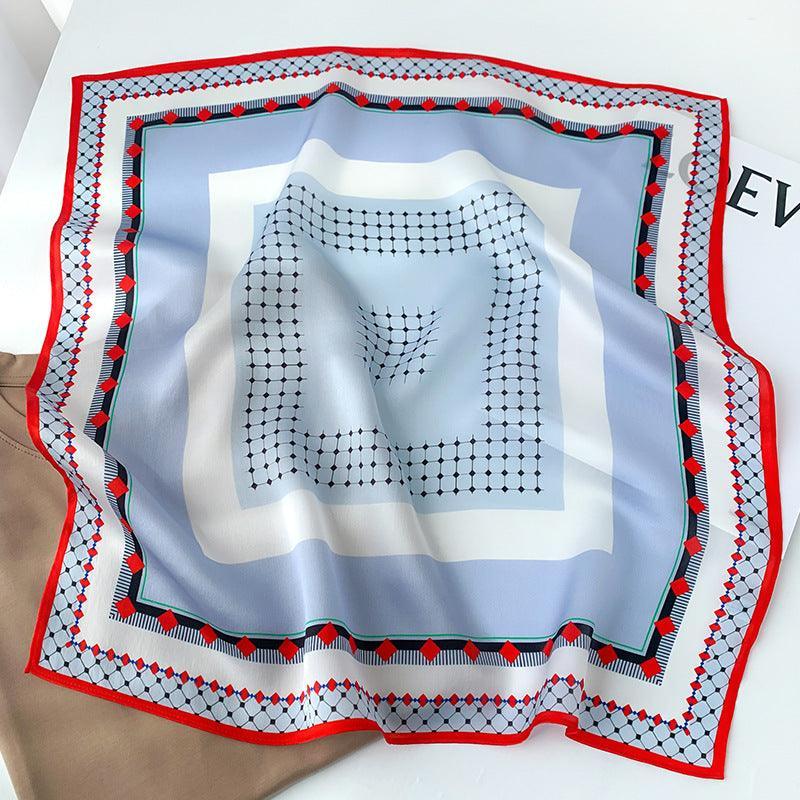 Elegantly Simple 100% mulberry Silk Scarf/Silk head scarf/Silk hair scarf/Silk neck scarf/Mother's Day Gifts/Bag Accessory/Gift for her