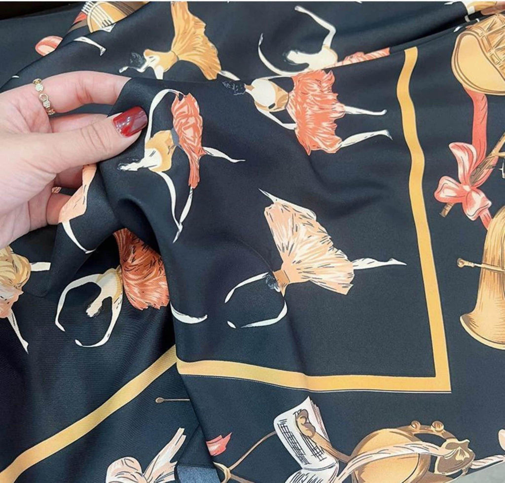 White Elegant Chic Large Satin Scarf | 90x90cm Bandana | Twill Satin Shawl | Perfect Gift for Her, Mother's Day