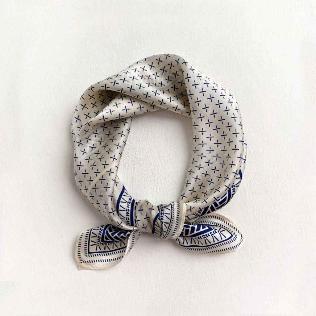 Vintage Style 100% mulberry Silk Scarf/Silk head scarf/Silk hair scarf/Silk neck scarf/Mother's Day Gifts/Bag Accessory/Gift for her